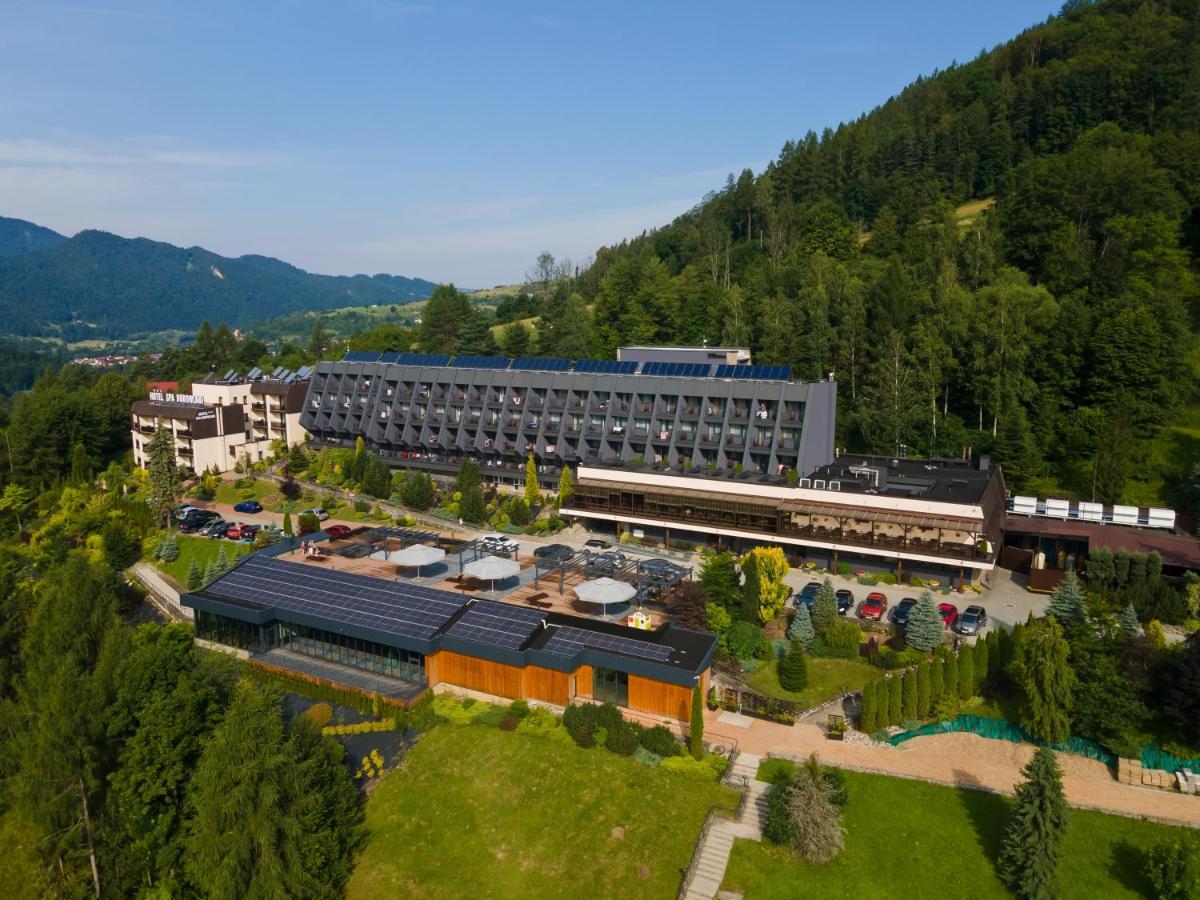 Hotel Sanatorium Budowlani Szczawnica Esterno foto